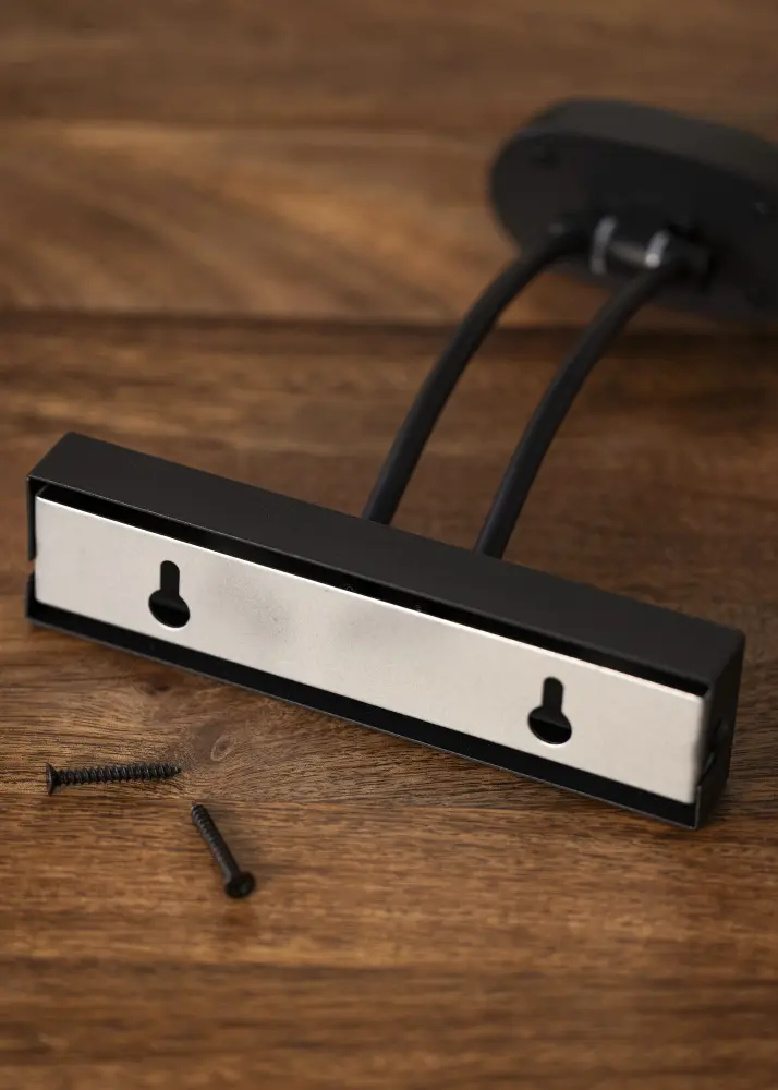 KAILA Lustre Alimentado por Bateria Iluminação de Quadros 32 cm - Preto