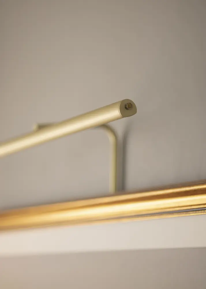 Gallery LED 60 cm iluminação p/ quadros - Latão