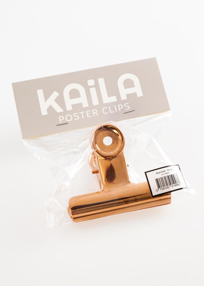 KAILA Póster Clip Rose Gold - 75 mm