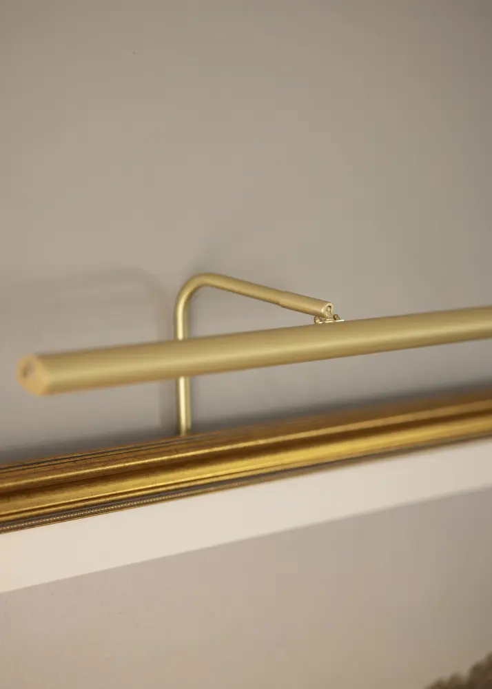 Gallery LED 60 cm iluminação p/ quadros - Latão