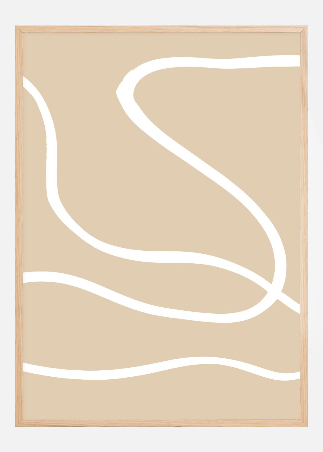 Product Image for Beige Lines I Póster (21x29.7 cm (A4))