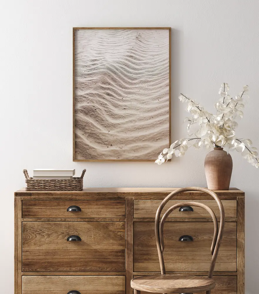 Wavy Areia Póster