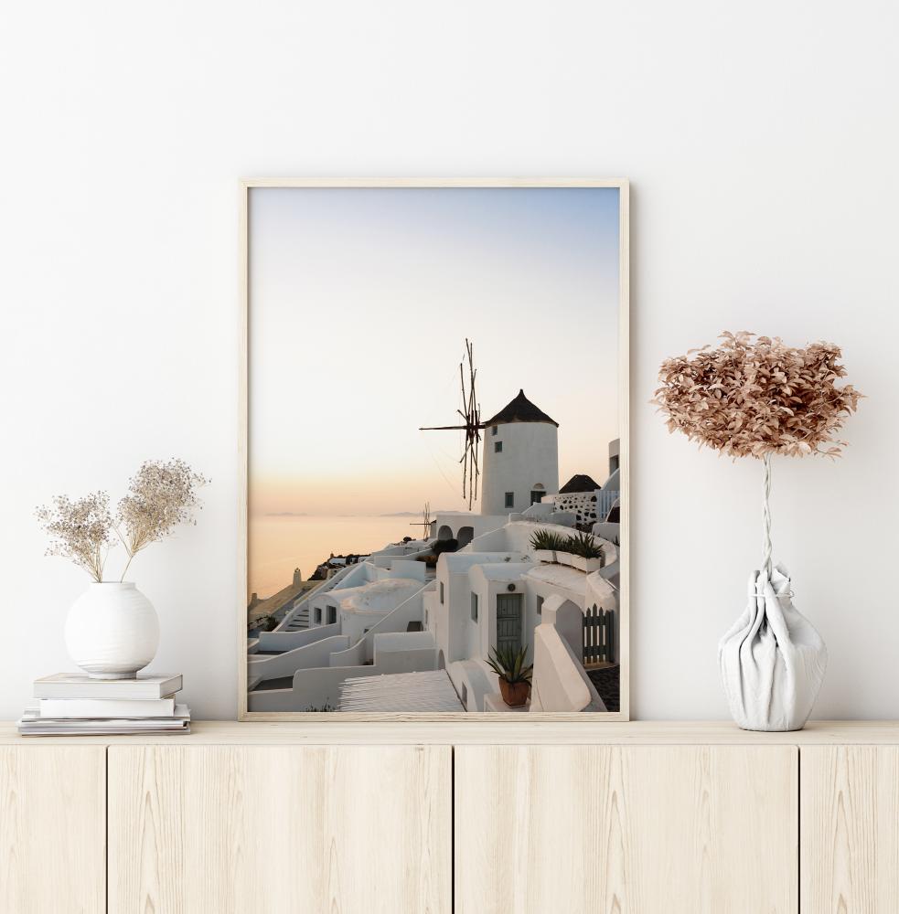 Santorini Póster