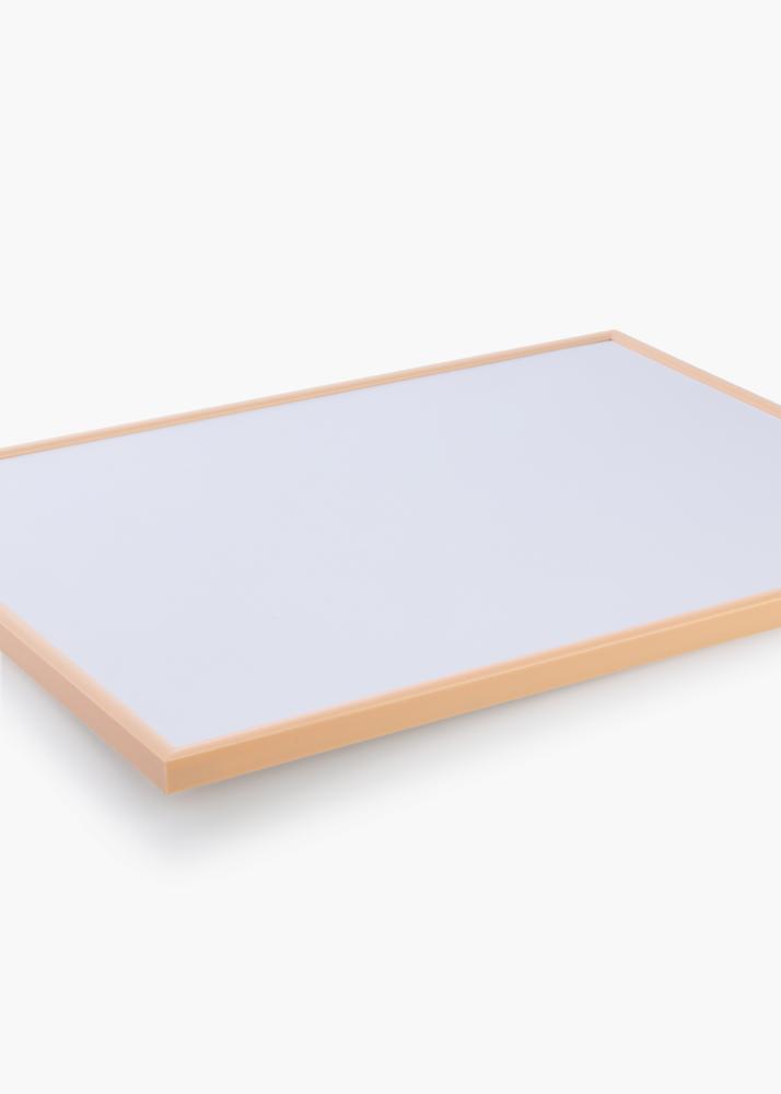 Moldura New Lifestyle Apricot 50x70 cm - Passe-partout Branco 42x59,4 cm (A2)