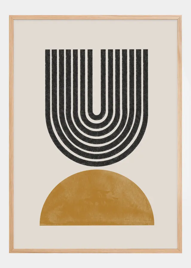 Mid Century Modern No1 Póster
