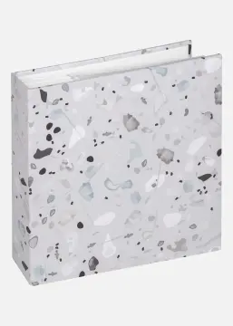 Terrazzo Álbum com espaço para anotações Cinzento - 200 Fotografias 10x15 cm