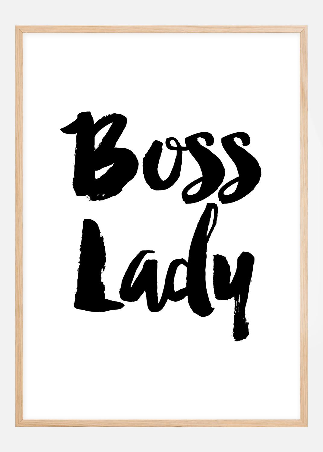Product Image for Cartaz de Boss Lady (21x29.7 cm (A4))