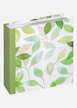 Terrazzo Álbum com espaço para anotações Verde - 200 Fotografias 10x15 cm