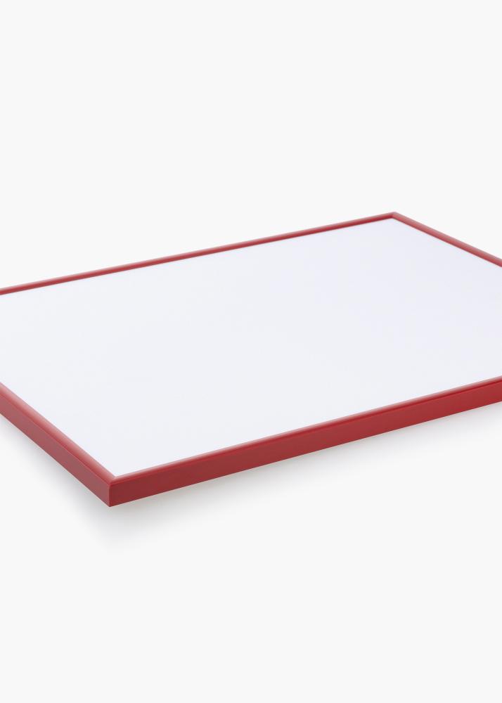 Moldura New Lifestyle Medium Red 50x70 cm - Passe-partout Preto 33x56 cm