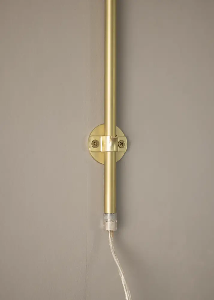 Gallery LED 60 cm iluminação p/ quadros - Latão