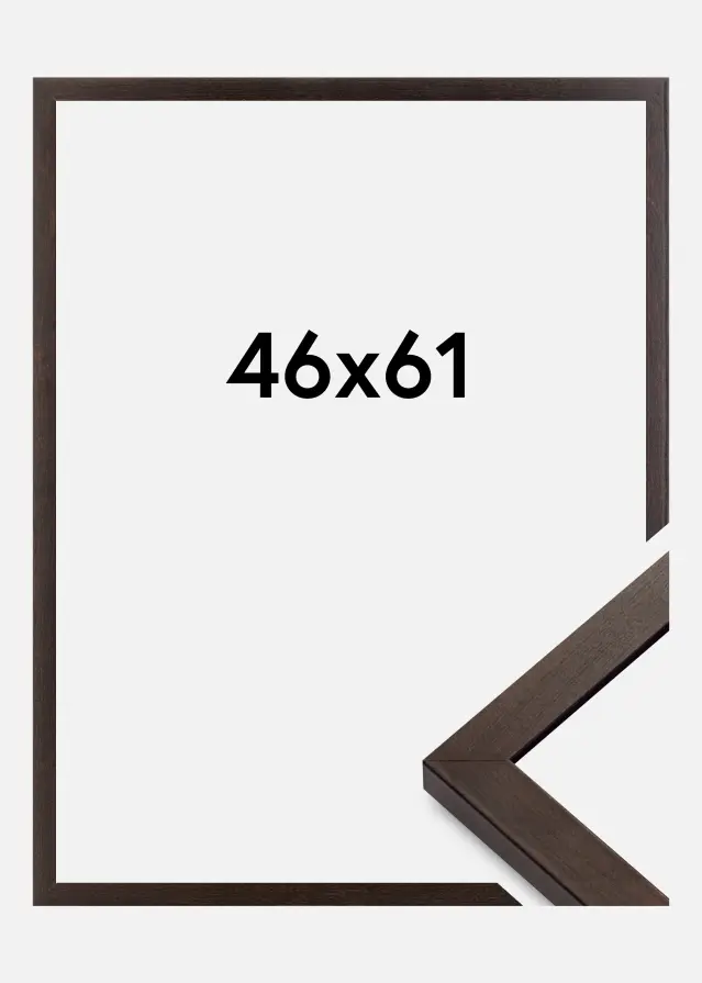 Moldura Selection Akrylglas Nogueira 46x61 cm