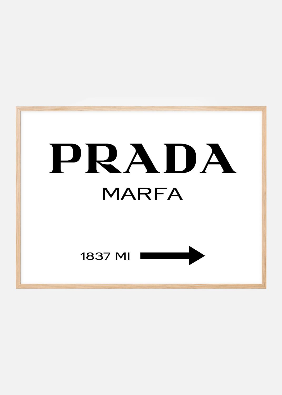 Product Image for Prada Black Póster (30x40 cm)