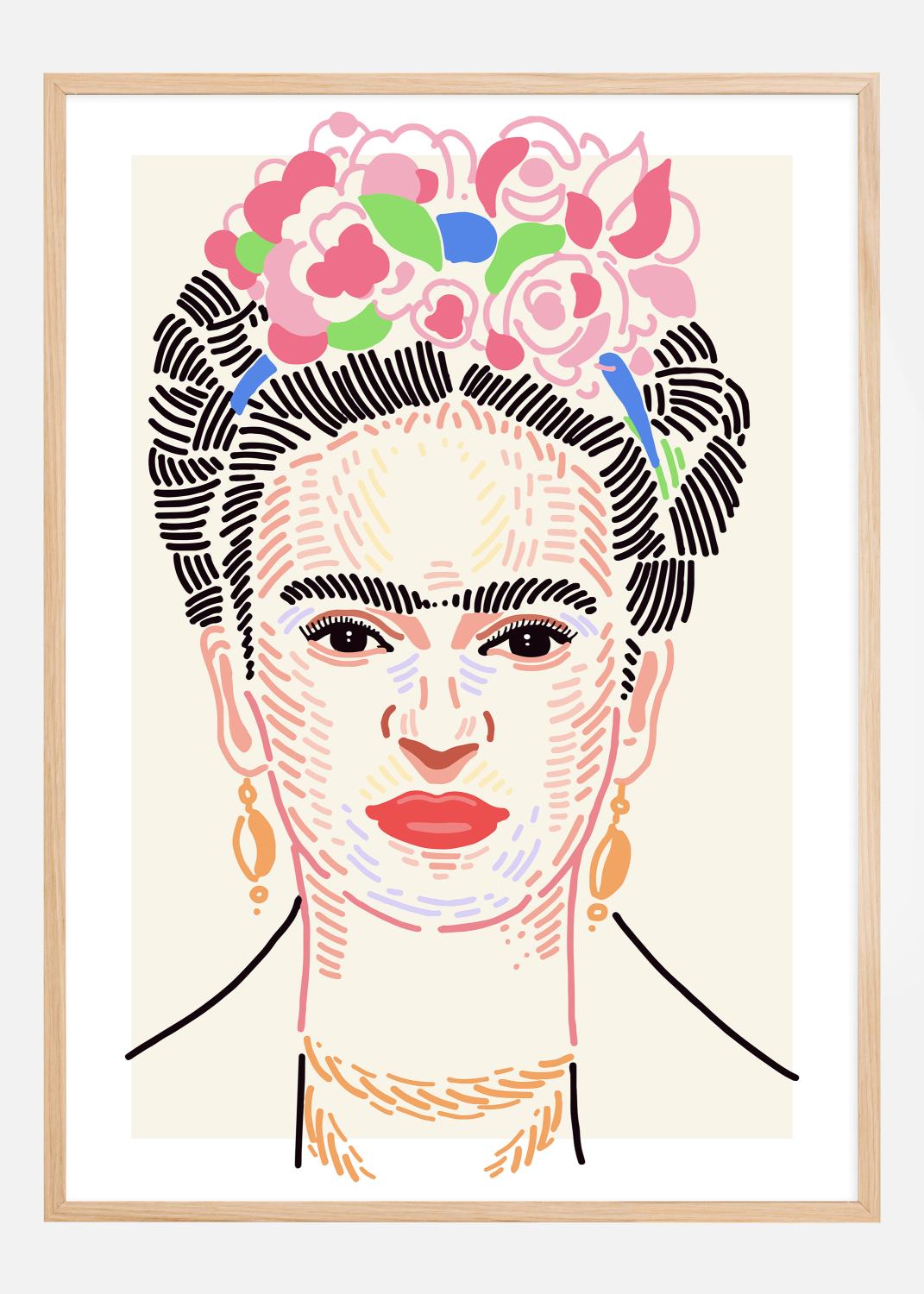 Product Image for Frida Kahlo ll Póster (21x29.7 cm (A4))