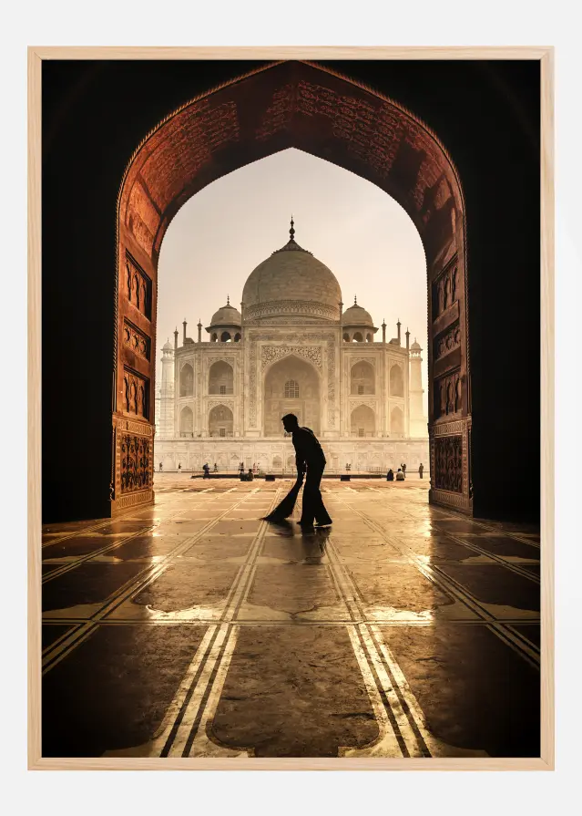 Taj mahal cleaner Póster