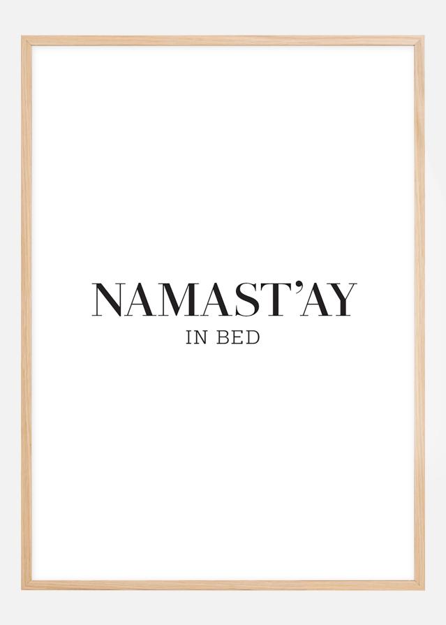 namast'ay in bed Póster