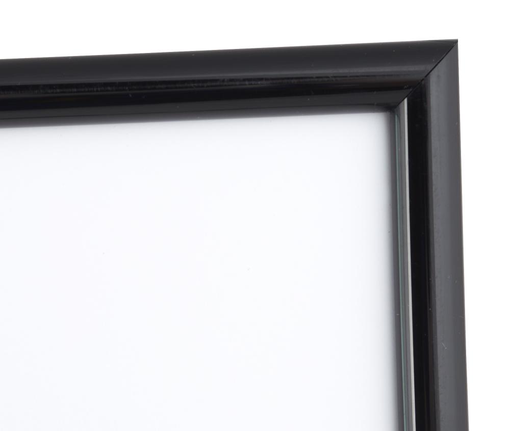 Moldura Decoline Vidro acrílico Preto 61x91,5 cm