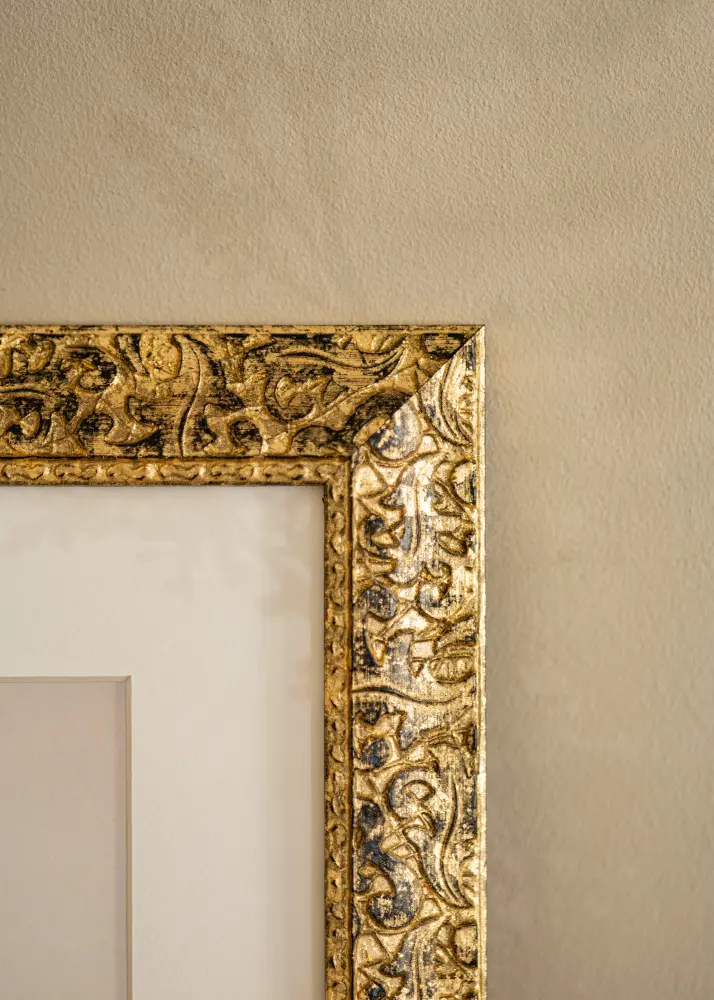 Moldura Ralph Dourado - Tamanho personalizável