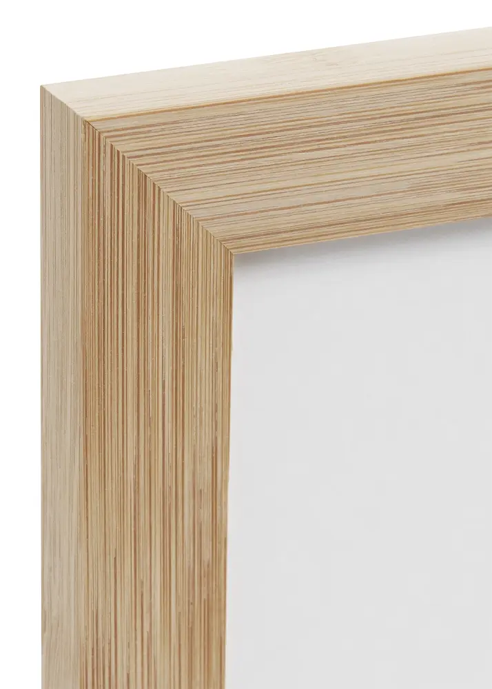 Moldura Hoei Bambu 70x100 cm - Passe-partout Preto 62x85 cm