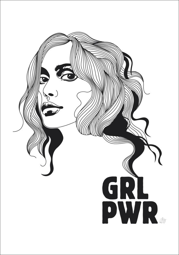 GRL PWR Póster