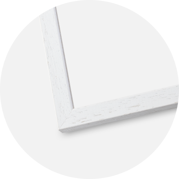 Moldura Edsbyn Warm White 42x59,4 cm (A2) - Passe-partout Branco 25x38 cm