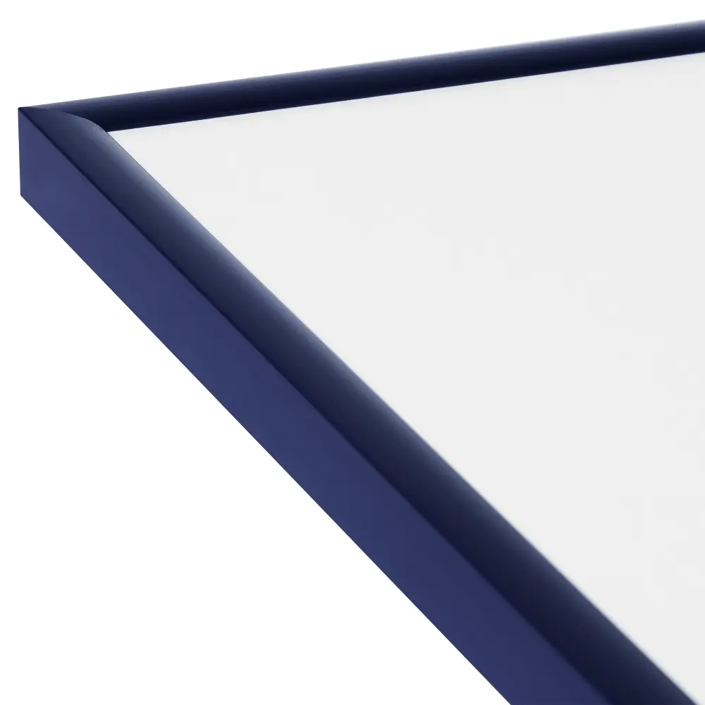Moldura New Lifestyle Azul 42x59,4 cm (A2) - Passe-partout Preto 25x38 cm