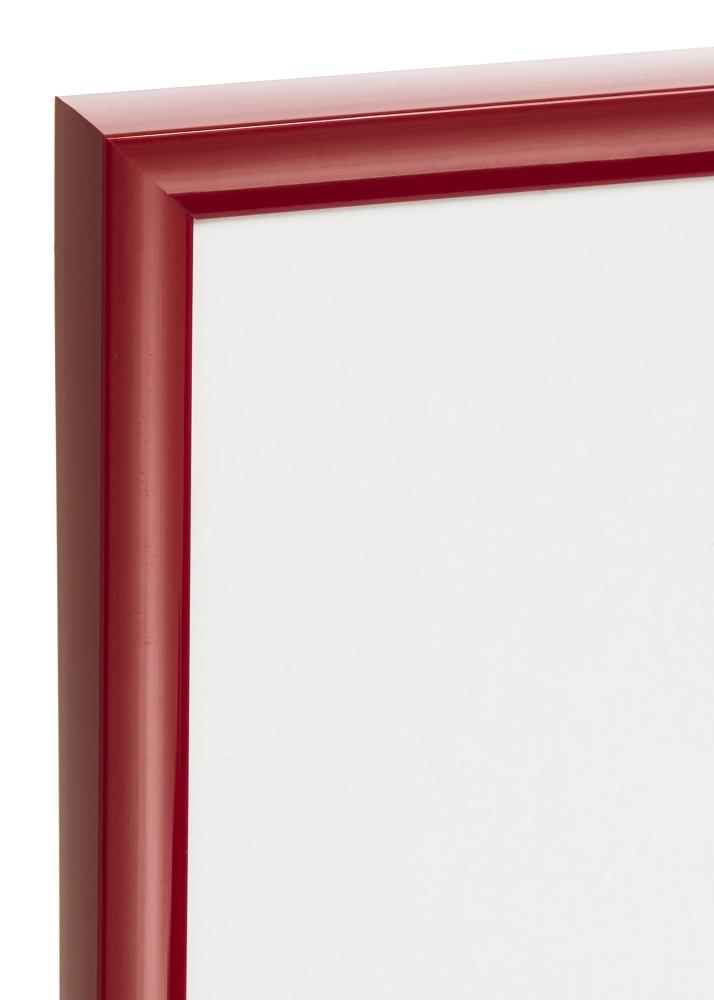 Moldura New Lifestyle Vermelho 42x59,4 cm (A2) - Passe-partout Preto 25x38 cm