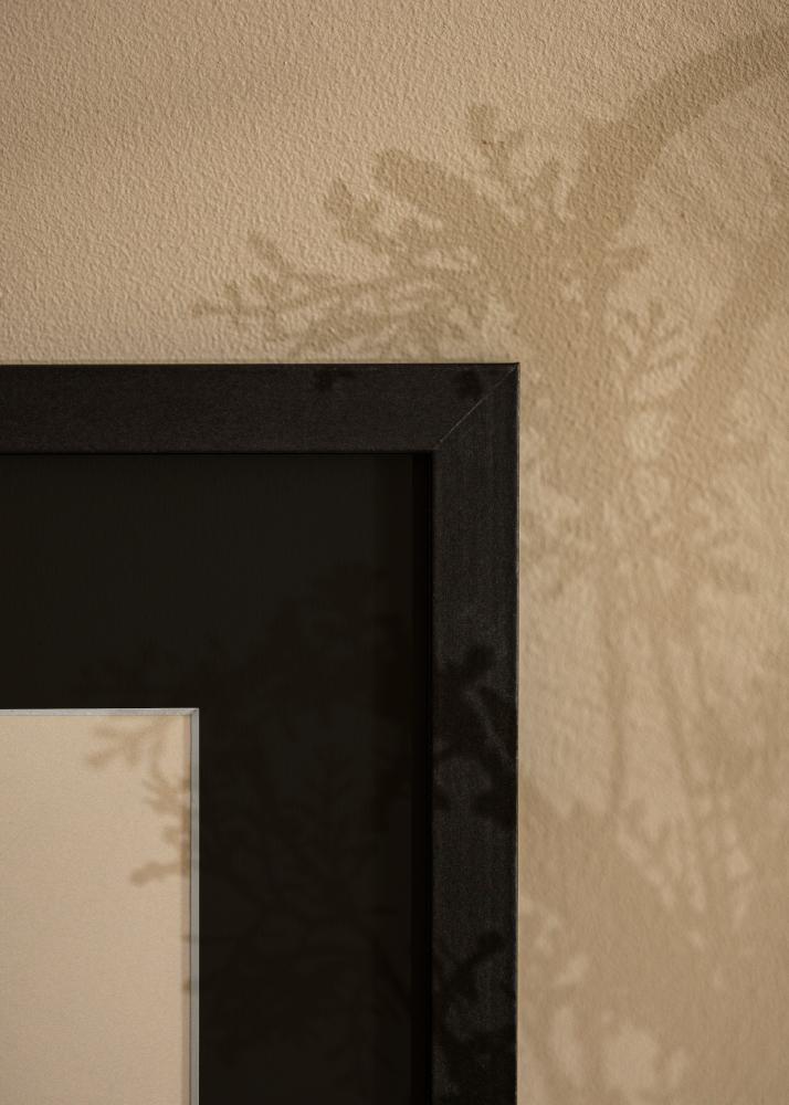 Moldura Selection Preto 60x80 cm - Passe-partout Preto 50x65 cm