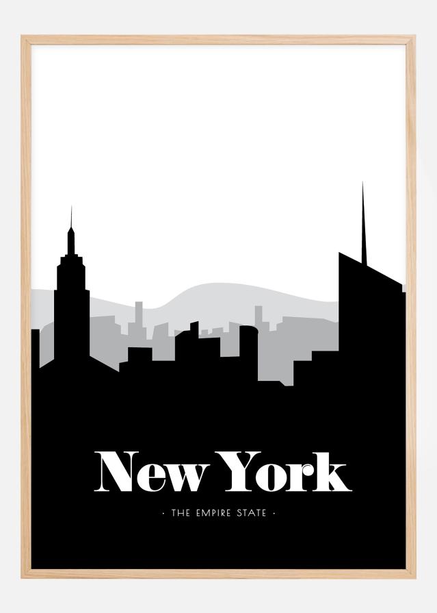 New York Skyline Póster