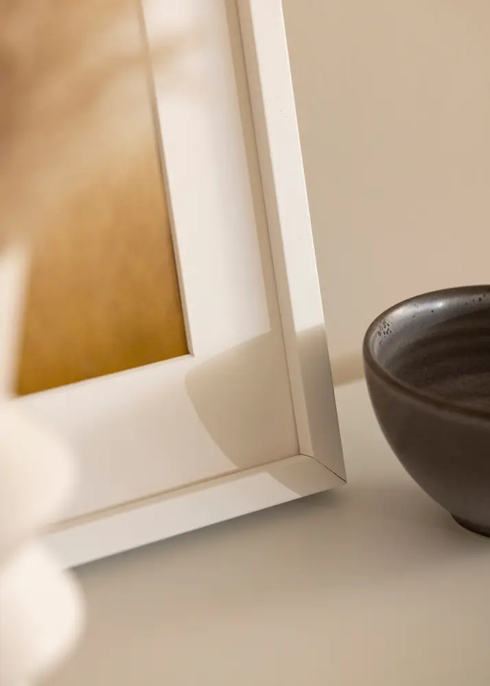 Moldura Vivaldi Branco - Tamanho personalizável