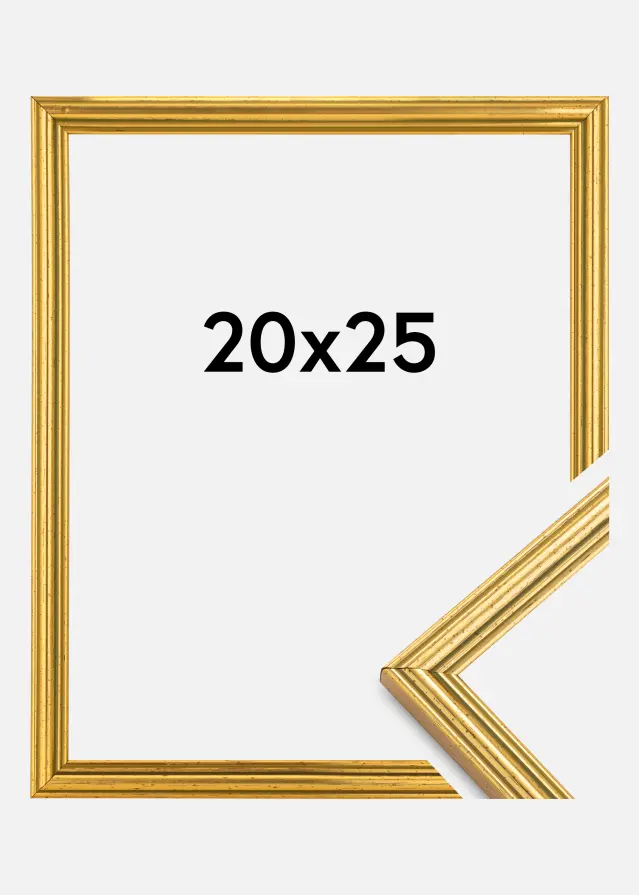Moldura Classic Dourado 20x25 cm