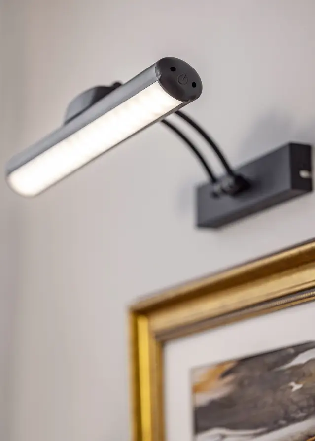 KAILA Gleam Iluminação para Quadros a Pilhas 32 cm - Preto