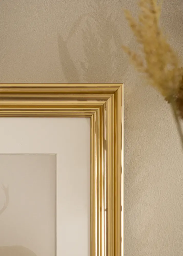 Moldura Charleston Dourado 40x50 cm