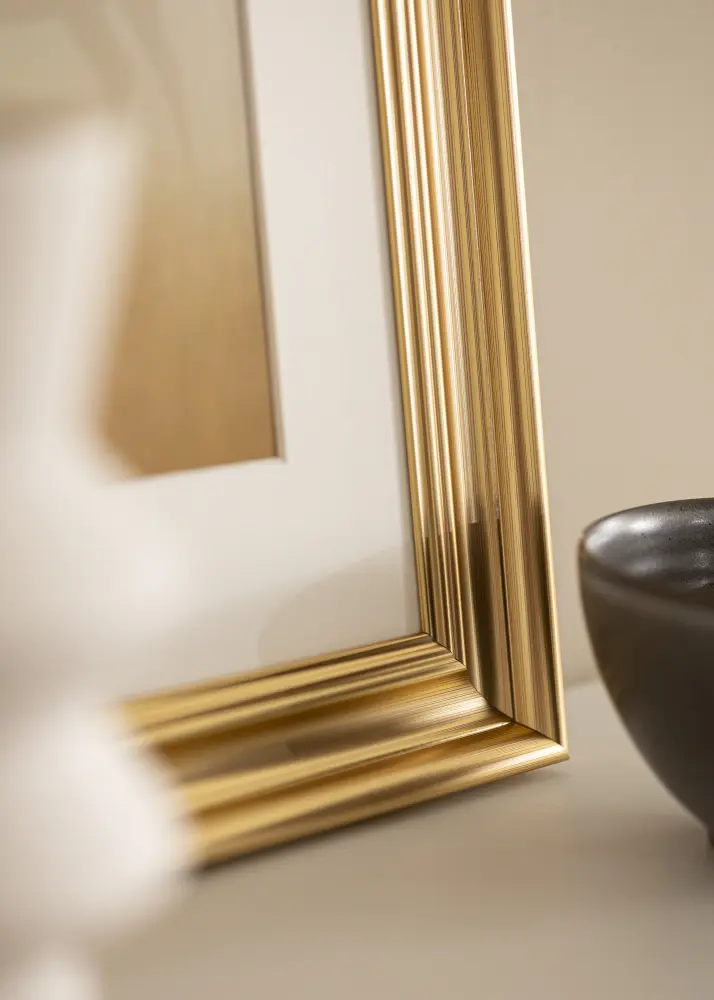 Moldura Charleston Dourado 40x50 cm