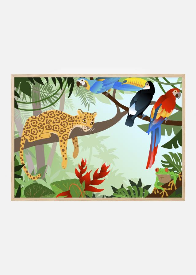 Jungle Animals Póster