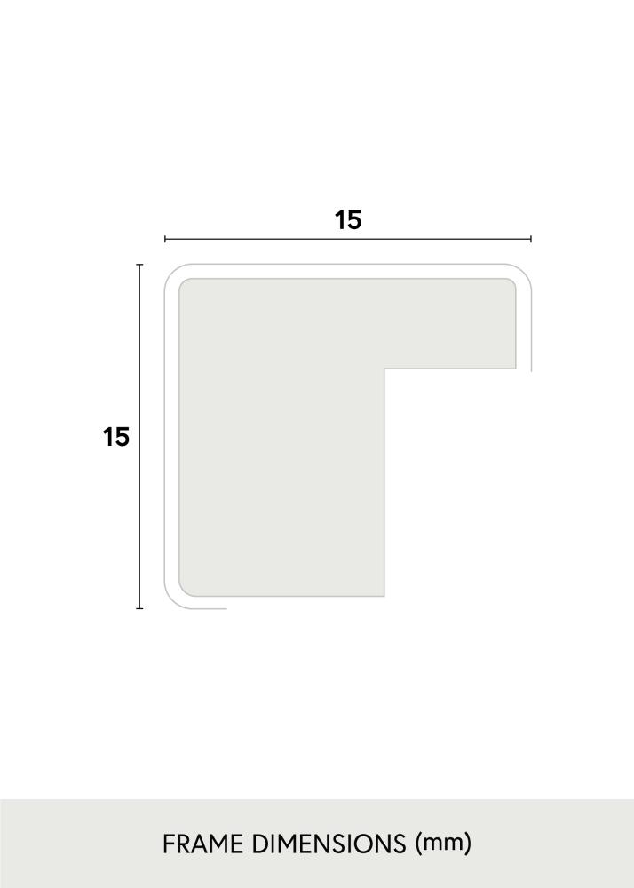 Moldura NordicLine Lemon Curry 30x40 cm