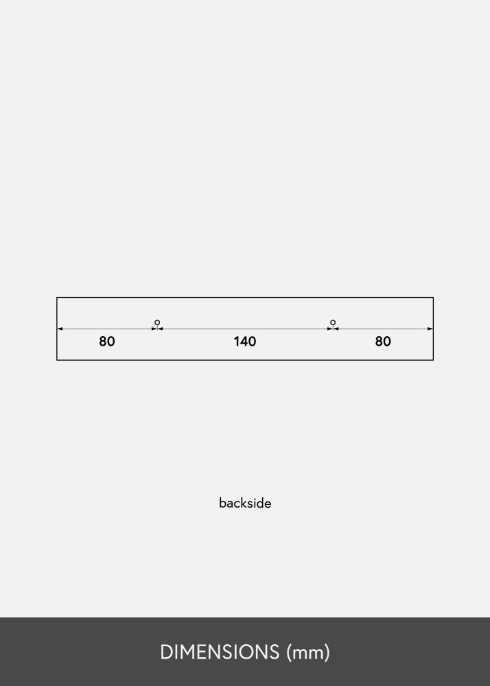 Prateleira para quadros Branco 30 cm