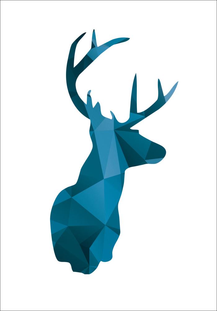 Deer - Azul Póster