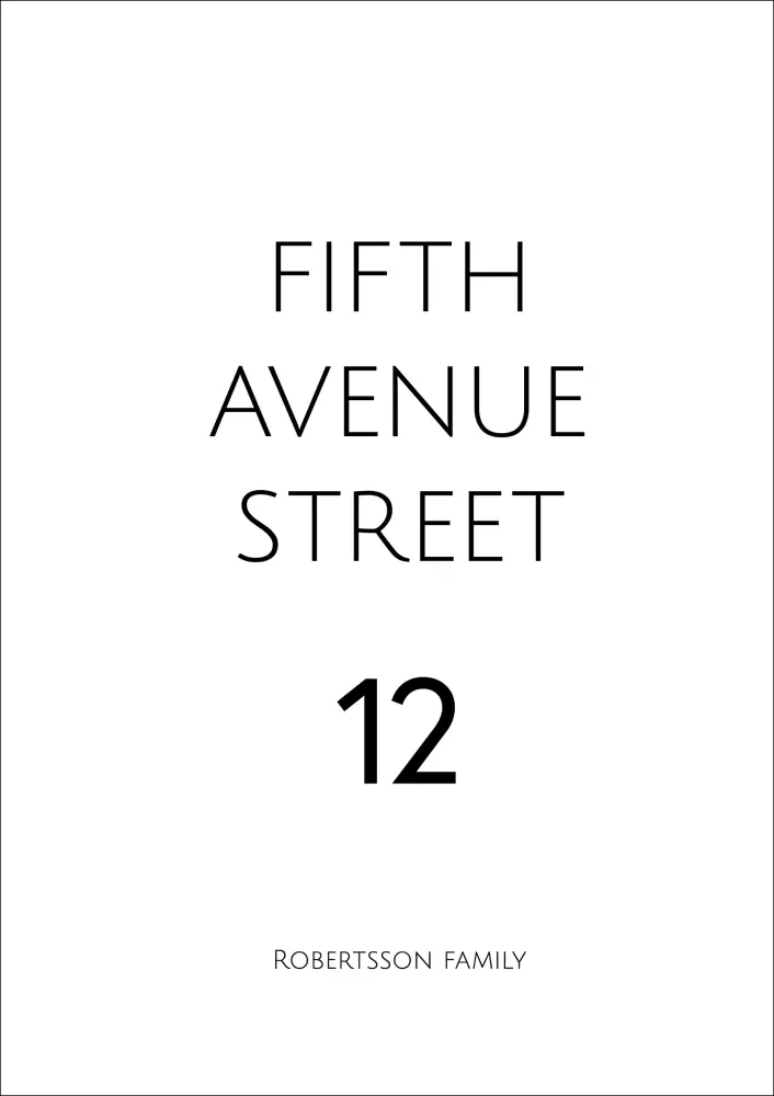 Avenue - White