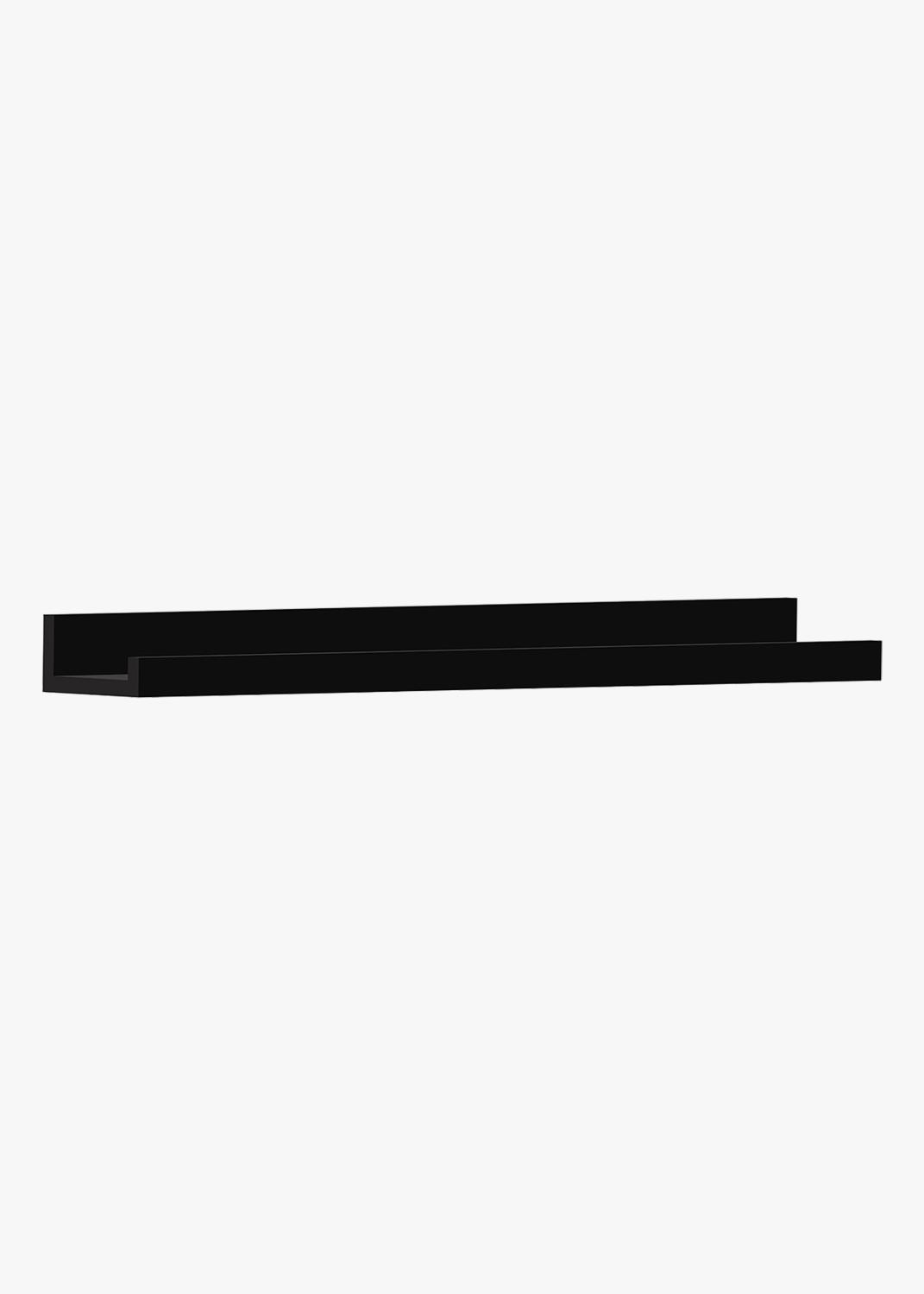 Product Image for Prateleira para quadros Preto 130 cm