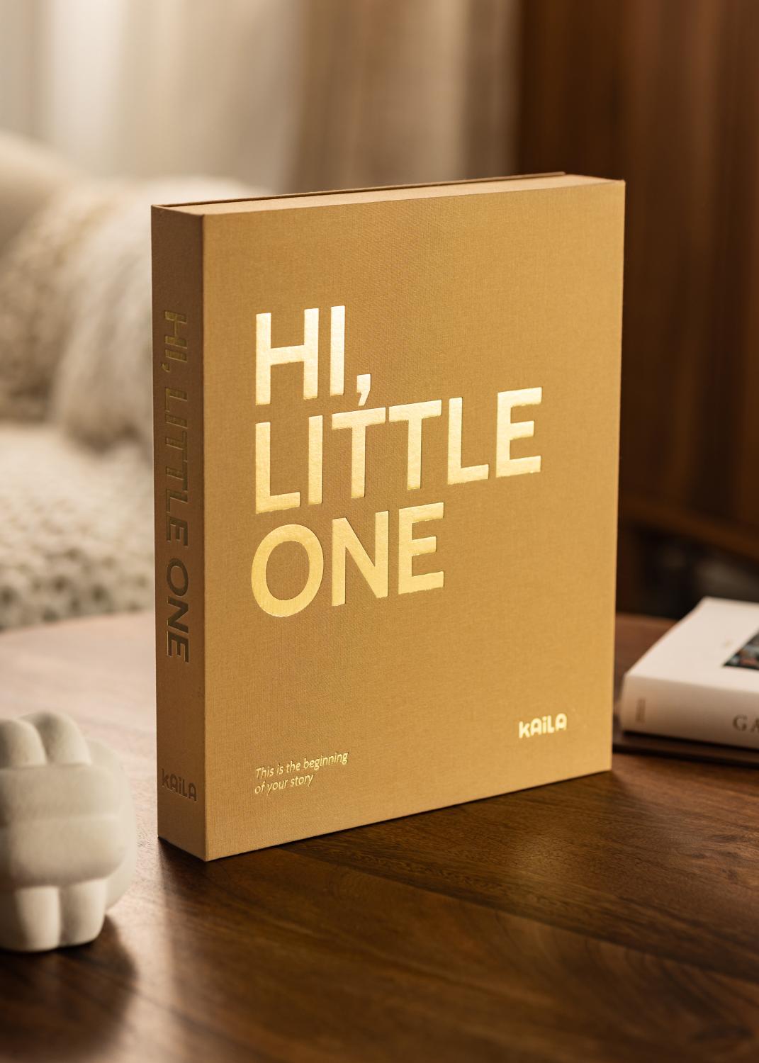 Product Image for KAILA HI LITTLE ONE Manilla - Coffee Table Photo Álbum (60 Preto Páginas)