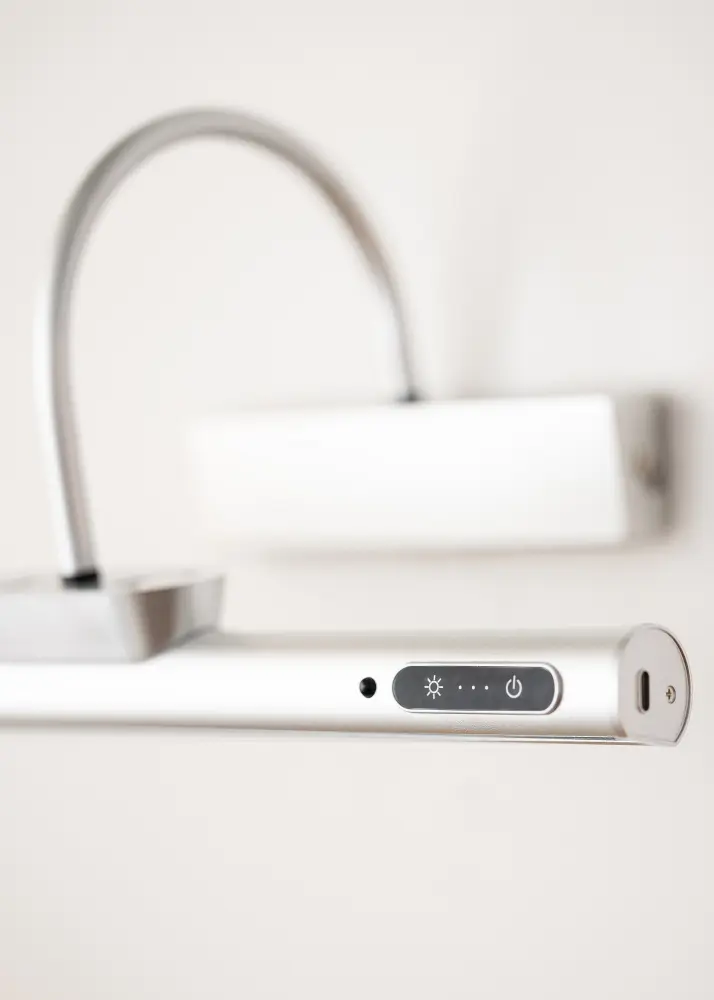 KAILA Spark Iluminação para Quadros a Pilhas 35 cm - Prata