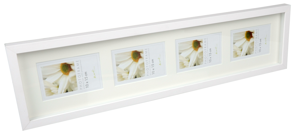 Product Image for Amanda Caixa Branco Passe-partout para conjuntos de fotos - 4 Fotografias